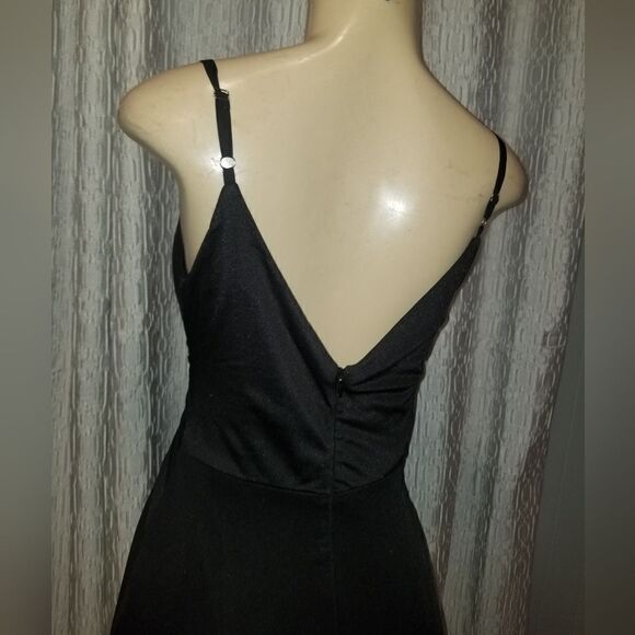 Sleeveless Spaghetti Strap  Wedding Guest Party Dress Cocktail Evening Midi - Picture 13 of 14
